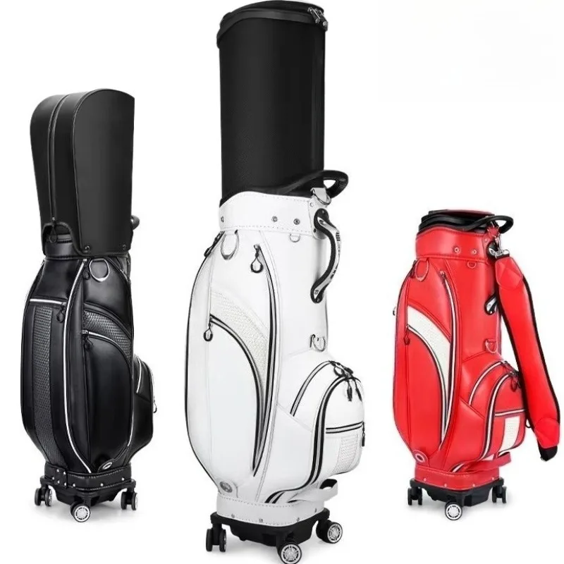 Retractable Golf Travel Bag Four Wheels Organize Golf Supplies Reliably Suitable For Outdoor Activity And Long Distance Journeys