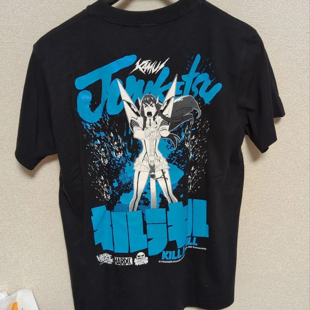 Kill La Kill Satsuki Kiryuin T-Shirt Blue 2019 Hardcore Chocolate Cosplay Xxl Jp