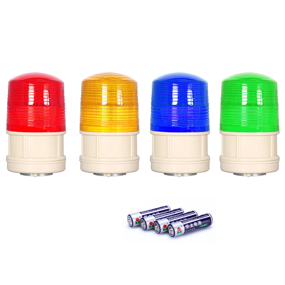 Battery Powered  LED Flashing Light Lamp Alarm Lamp For Outdoor Warning at Night, Road Failure Warning Signal Lights