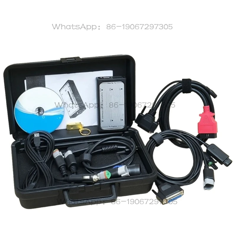 The Heavy Duty Truck Diagnostic Tool Kit WithV8.7V8.9 Software Is A Complete Tool for Scanner System