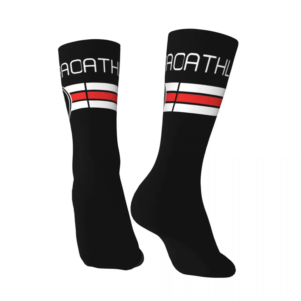 La Liga Athletics Bilbao Stockings Pattern Gothic Socks Winter Anti Skid Socks Men's Outdoor Quality Socks