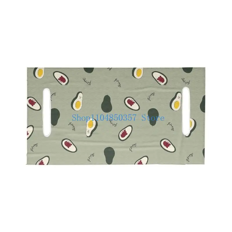 652F Avocado Pattern Golf Cart Cover Benches Protector Easy To Install for Most Standard Carts With Armrests