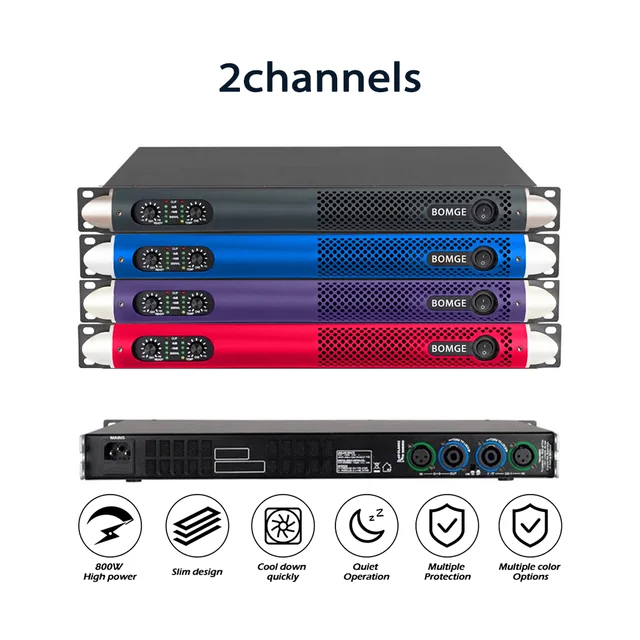 Power Amplifier 4 Channel Professional | 2 Channel Power Amplifier Home  Theater - Home Theater Amplifiers - Aliexpress