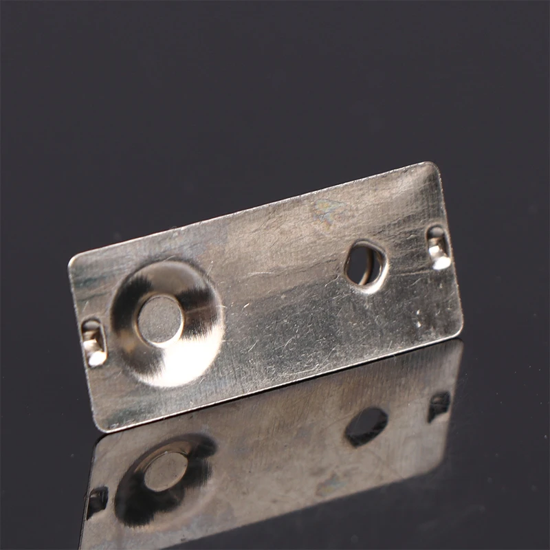 10Pcs AA Battery Spring and Contact Plate Positive Negative Conversion Components 27x11.6mm