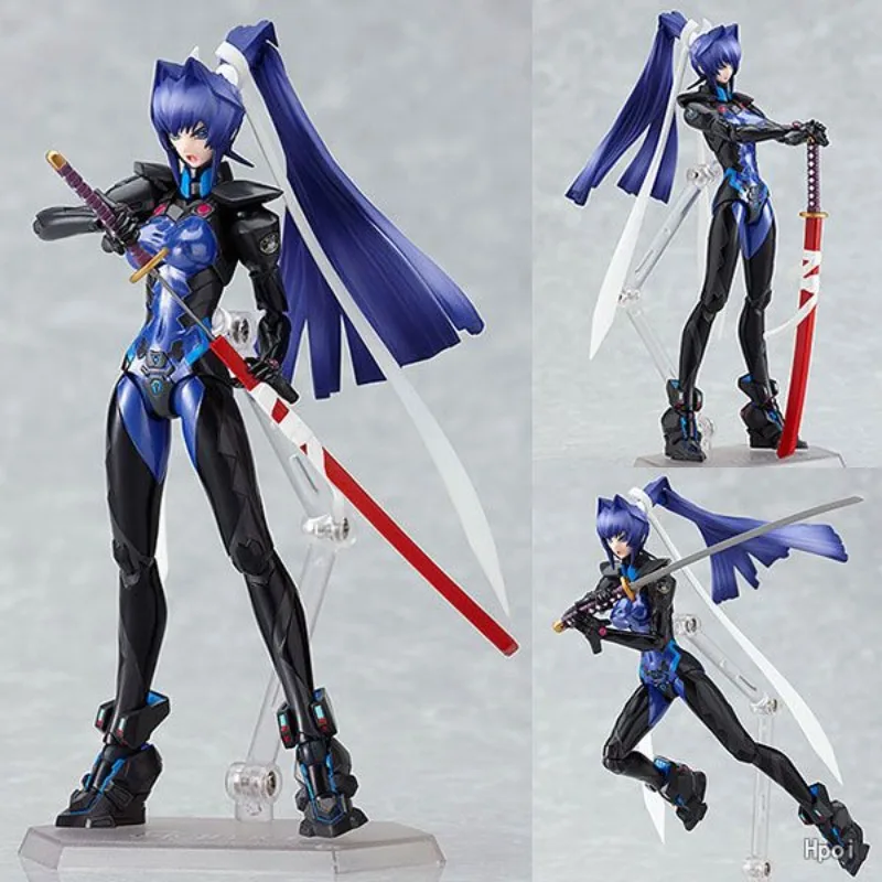 Max Factory Original Figma Muv-Luv serie alternativa Huang Wei Yi Anime modelo de figura de acción juguetes modelo móvil regalos para niños