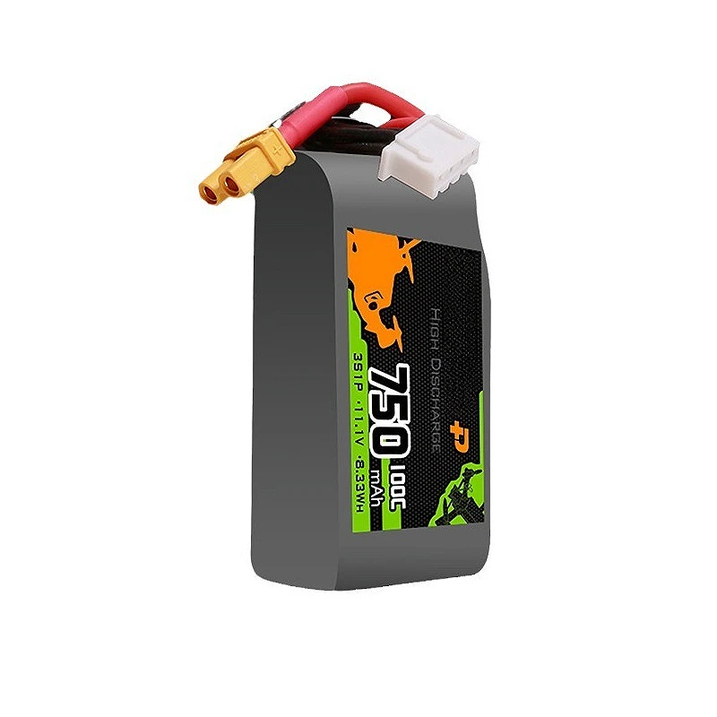 2200mAh, 120C, 4S/6S - 14.8V/22.2V Li - Po Batteries for 5 - Inch FPV Racing Drones