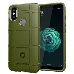 Armor Heavy Matte Soft Cover for Xiaomi A2 Mi A2 Mi6X Shockproof Thick Shield Case for MiA2 mi 6x Anti Knock Silicone Cases