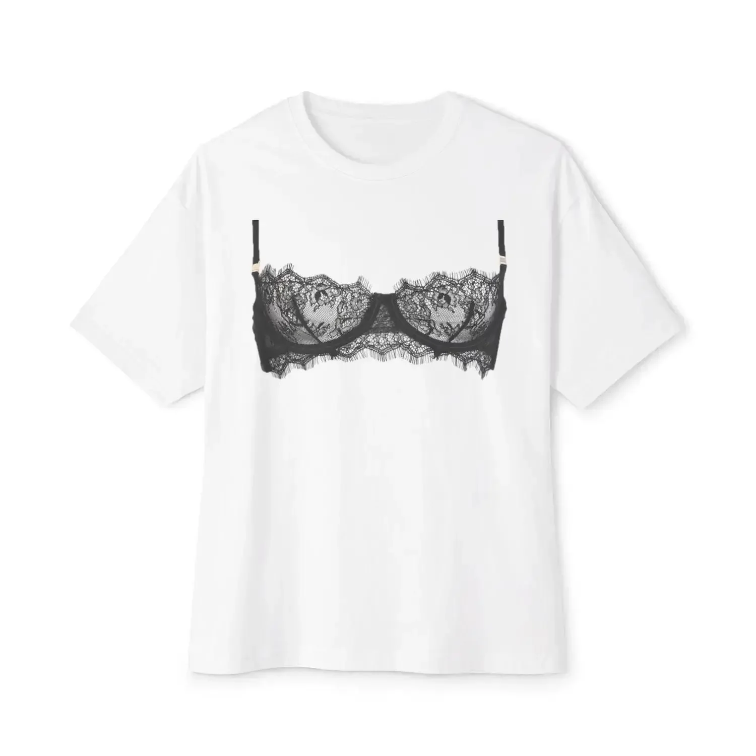 Women's Casual Crew Neck Short-Sleeve Lace Accent Graphic  Slim-Fit T-Shirt - Breathable Boho Elegant Streetwear Top for All Seasons