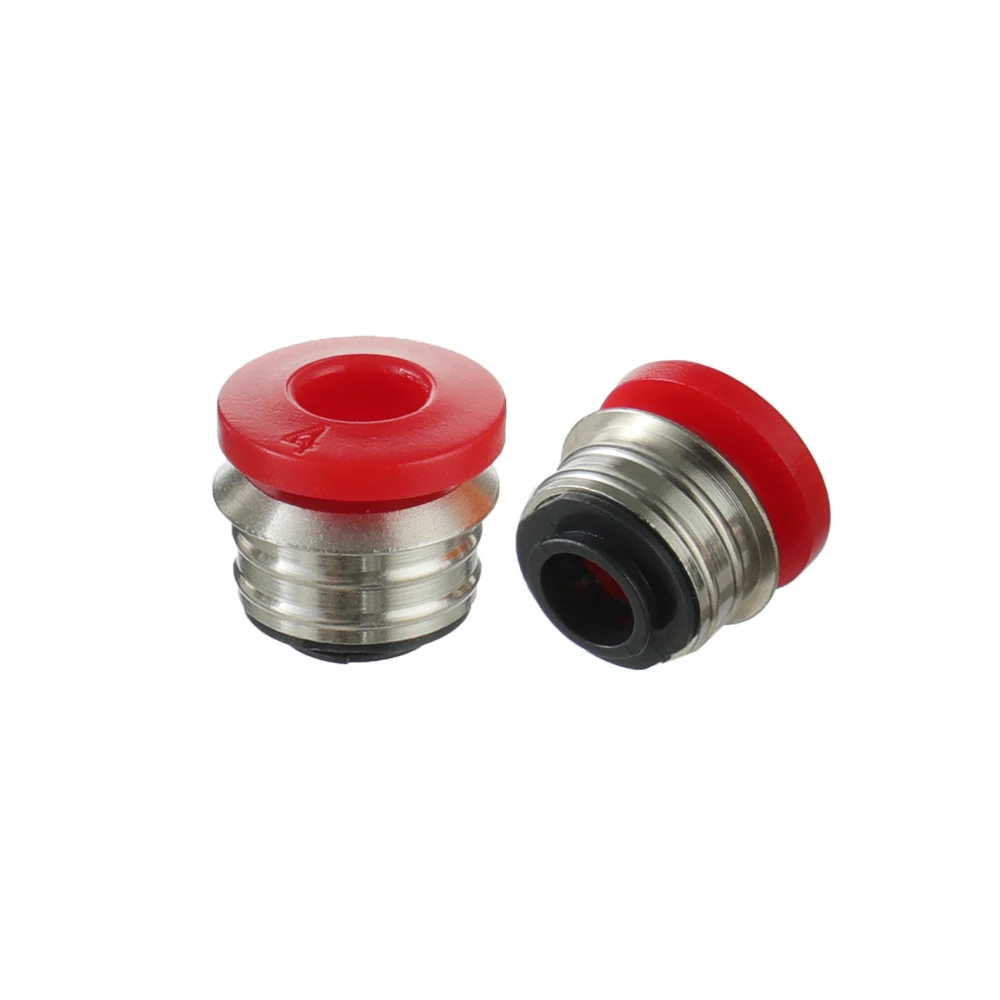 Xcr3d 4/8 peças de impressora 3d, conectores de acessórios pneumáticos 2*4 tubo ptfe bowden plugue rápido 1.75mm filamento hotend extrusora kit