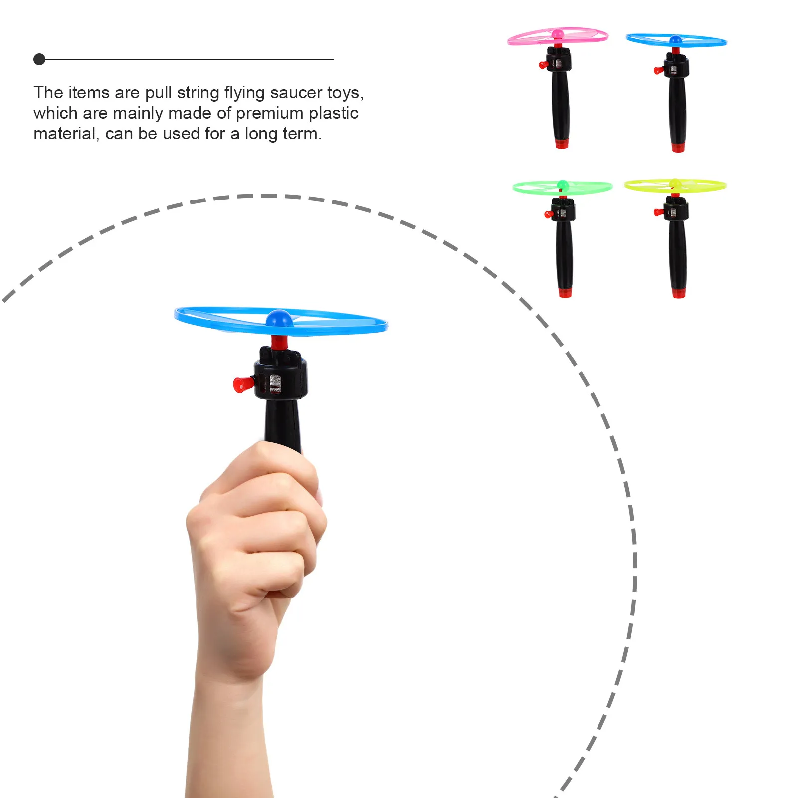 Flying Saucer Helicopter Toy Outdoor Toys Kids Gift