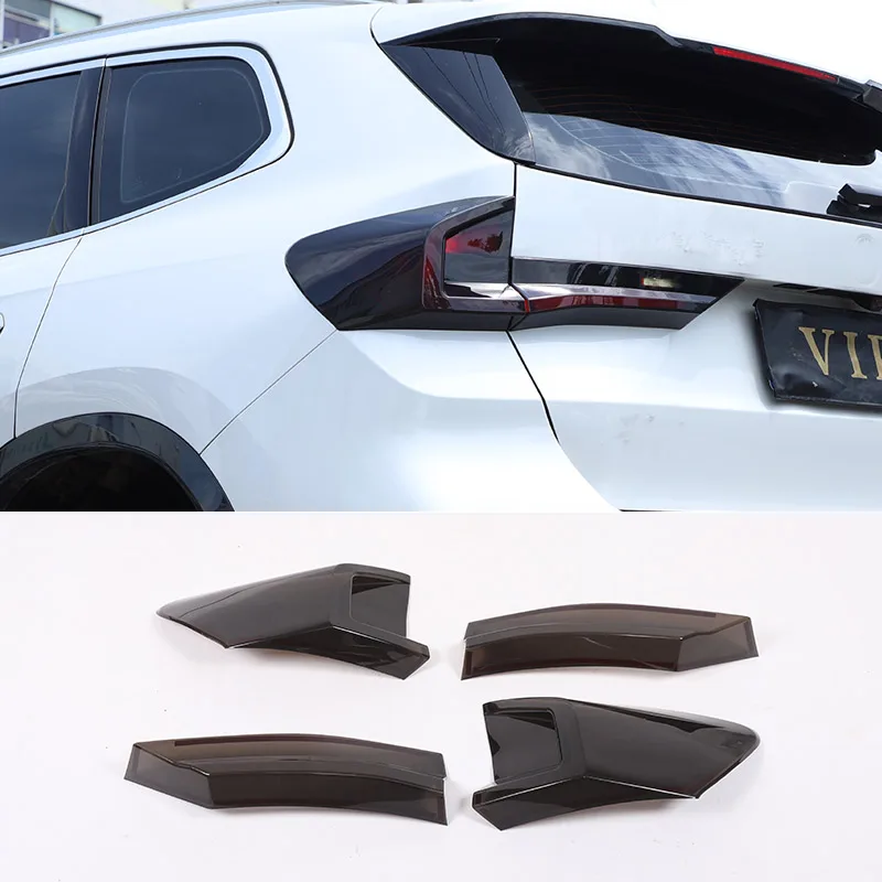 

For BMW X1 U11 2023 2024 ABS Black Car Rear Tail Light Turn Signal Trim Cover Sticker Car Accessories