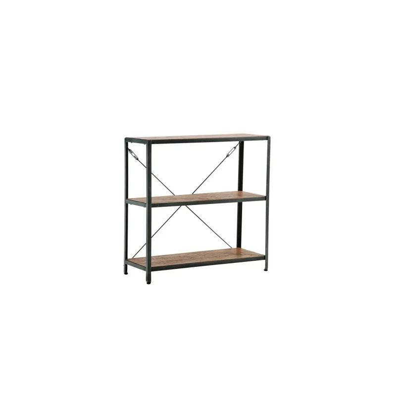 custom.Office File Cabinet Simple Modern Boutique Black Office Bookcase Display Shelf With Iron Shelf Book Rack Wrought Iron Fra