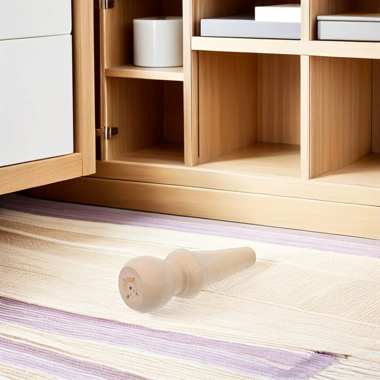 

European Solid Wood Decorative Finial Unfinished Post Topper For Bed Frame Staircase Fence Rail Diy Craft Furniture