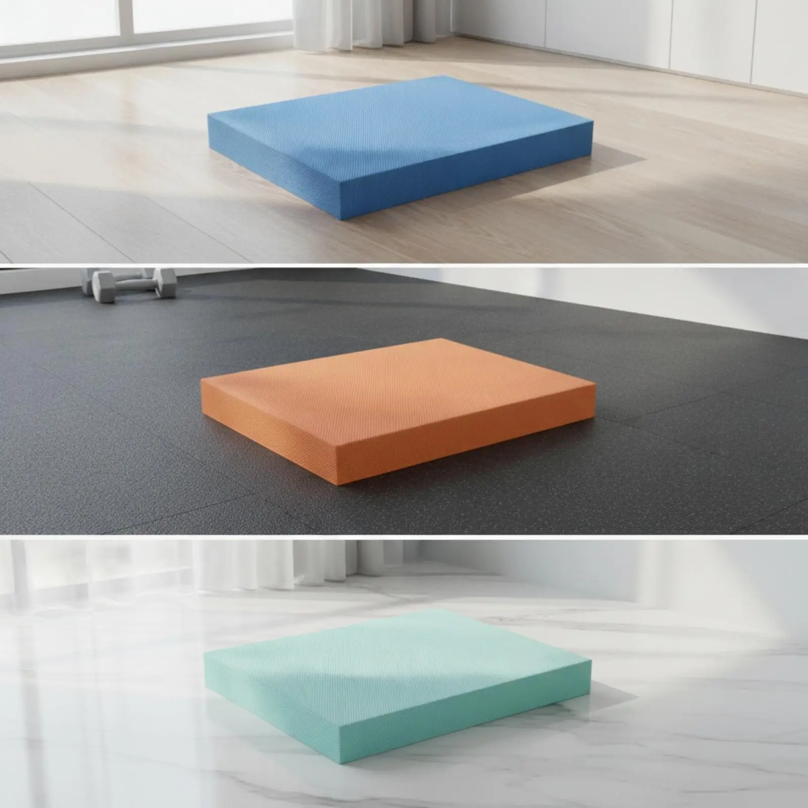 Balance Training Pad Durable TPE Foam Like Balance Pad Fitness Equipment Rubber Mat for Home Gym Balance Exercises view 2