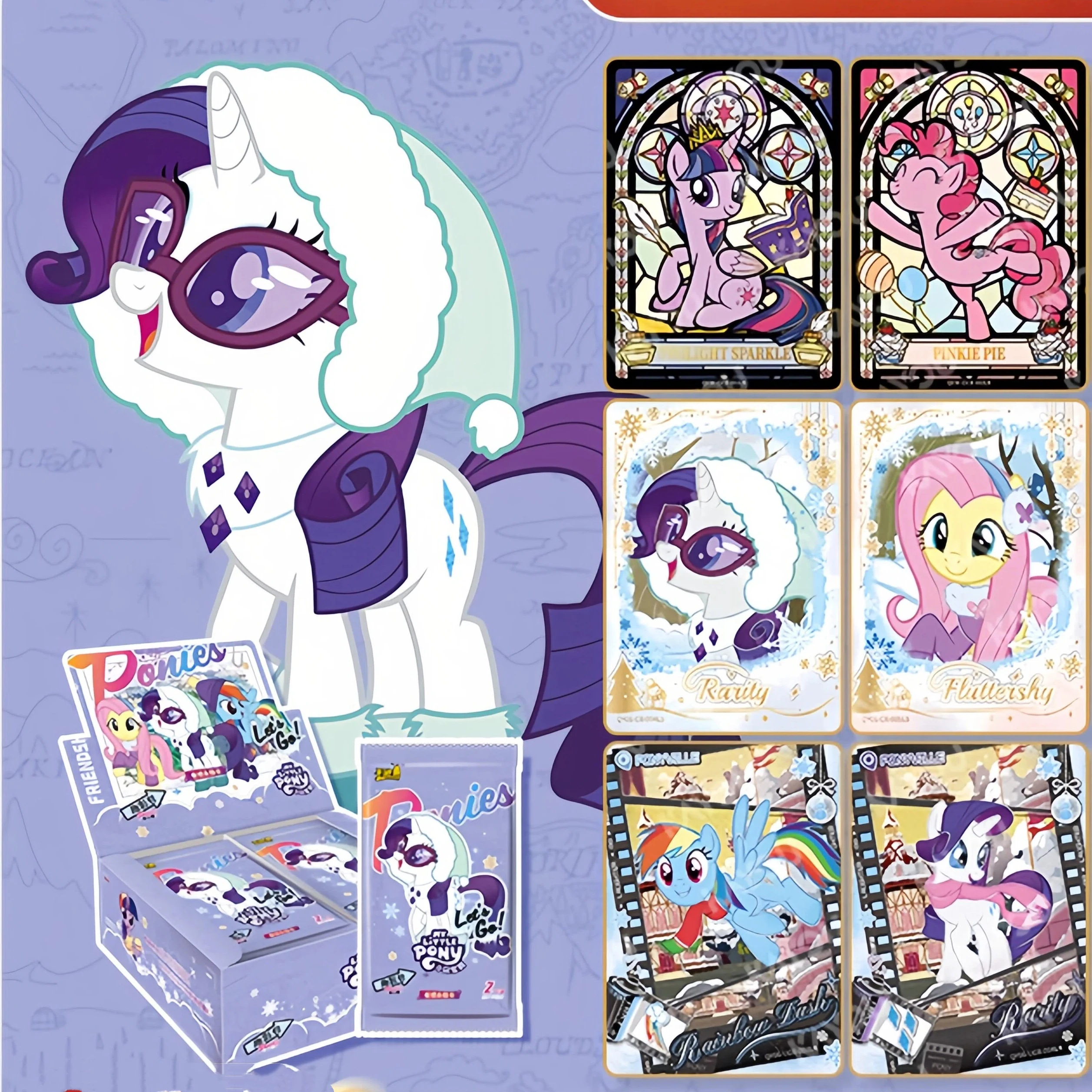 KAYOU マイリトルポニー フレンドシップ エターナル ファンパック (第6版) 純正 リッチ レア コレクションカード コレクションアルバム