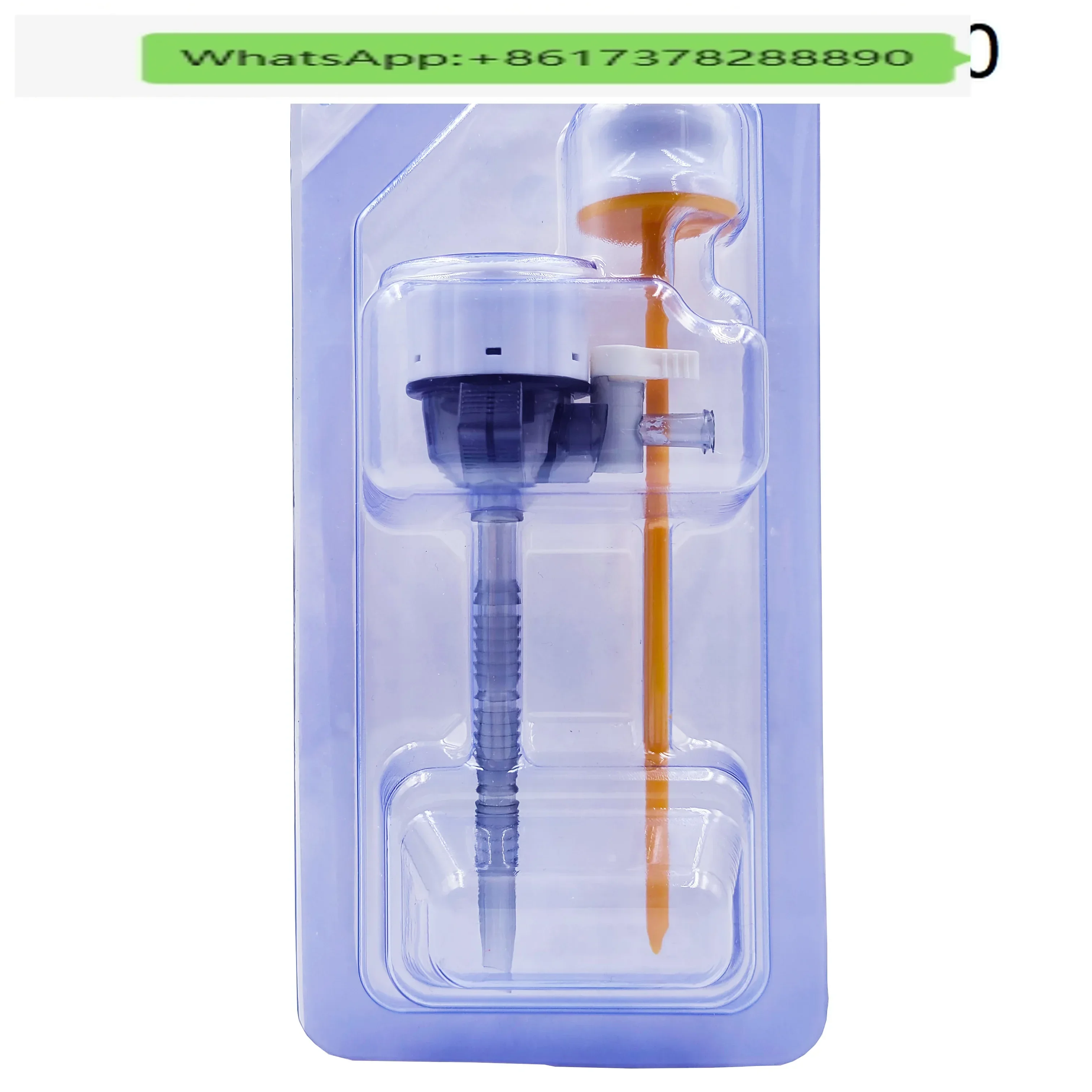 

Disposable laparoscopic puncture card