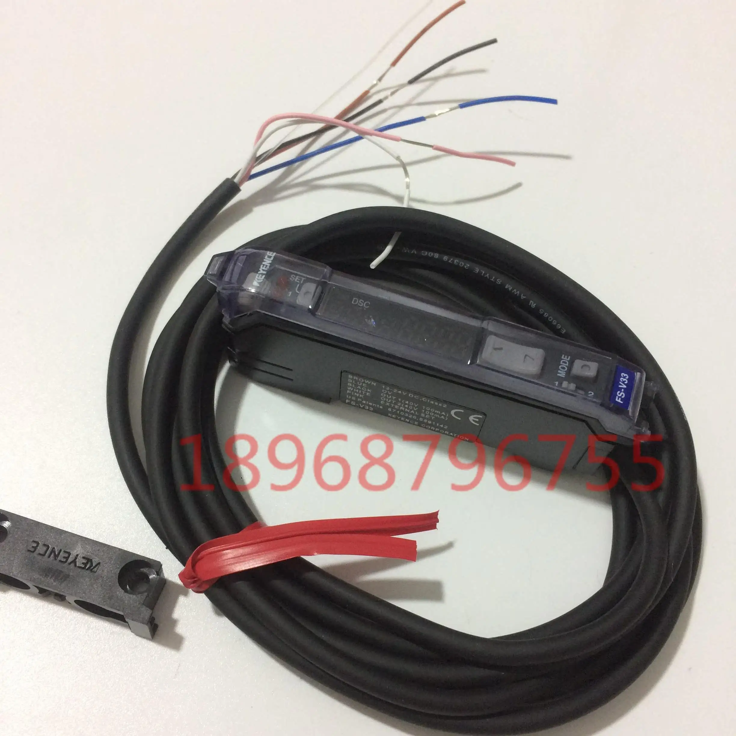 2025 KEYENCE Dual Digital Display Dual Output Verstärker FS-V33 FS-V33C