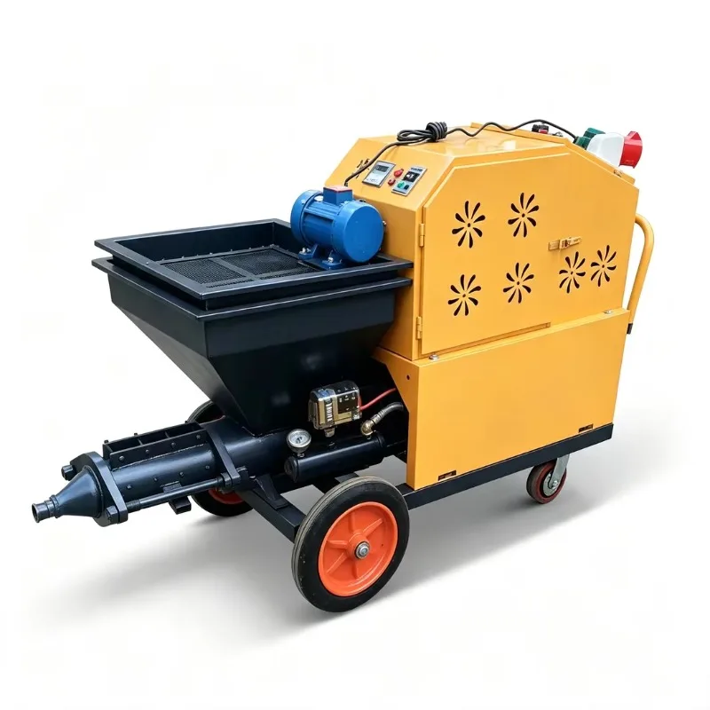 Mortar Spray Machine Suitable for  Exterior Wall Thermal Mortar and Warehouse Surface Finishing Work in the United States
