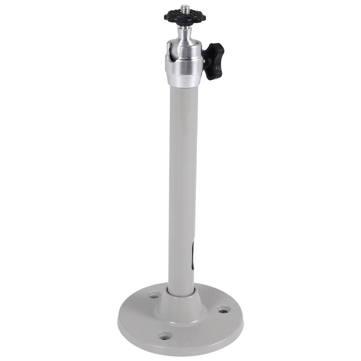 ABGI21.5cm ユニバーサルアルミニウムプロジェクターブラケット 天井または壁用プロジェクター用 カメラまたはミニプロジェクター用耐荷重5kg