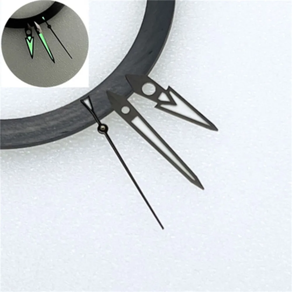 NH35 Hands Strong Green Luminous Pointers Watch Hands for NH35 NH36 4R35 4R36 Movement Parts