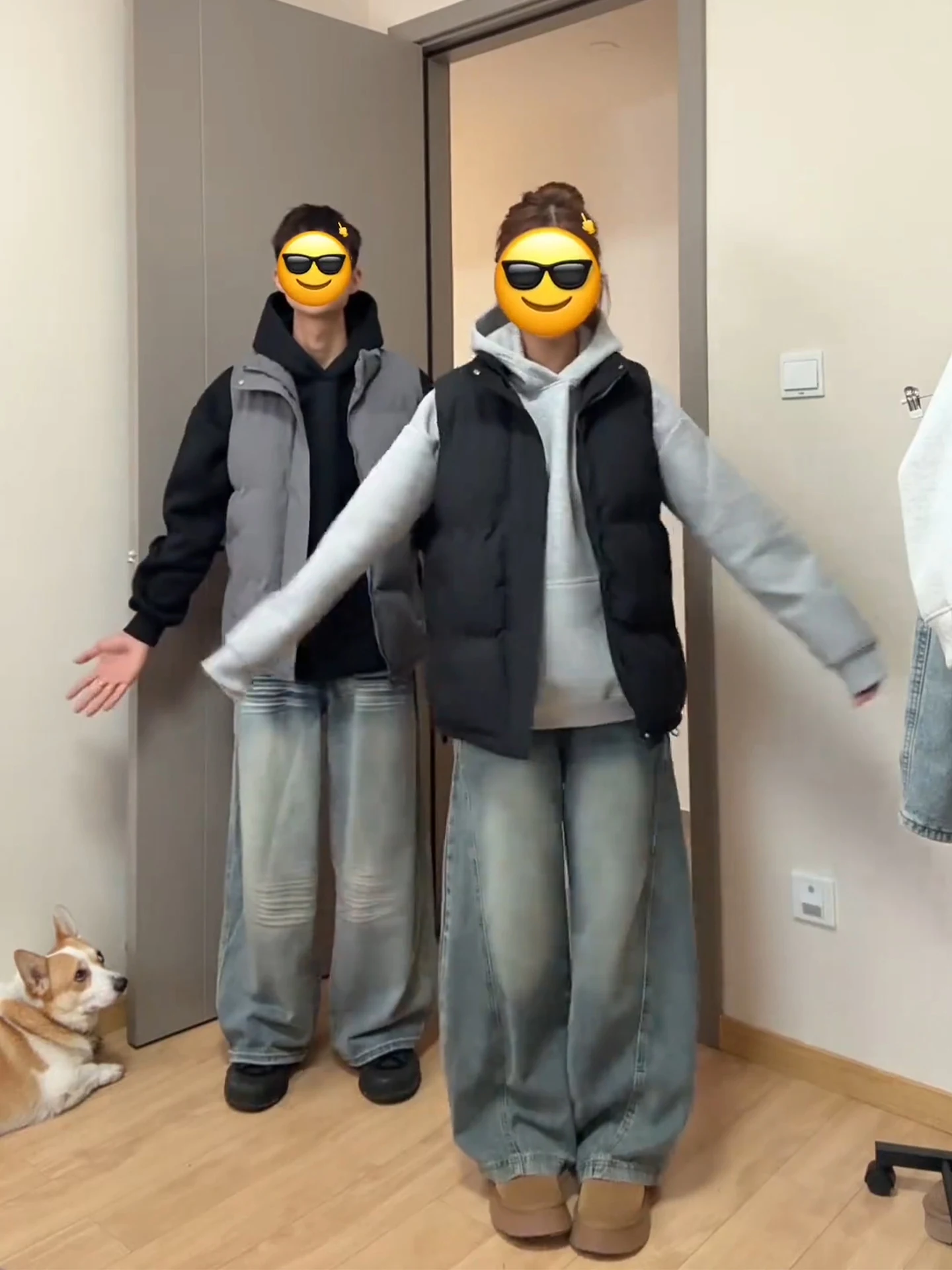 

Жилет с воротником-стойкой и воротником-стойкой, верхняя одежда для пар, молодежная мода, свободная посадка, не утюг, защитная повседневная одежда