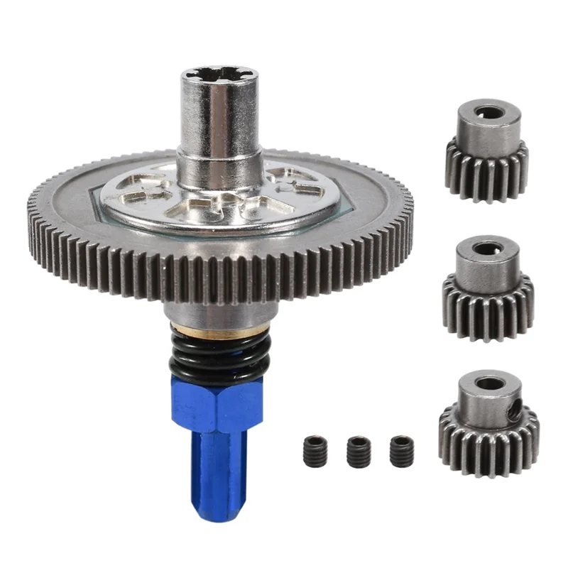 

WOWFU-91T стержневая муфта с цилиндрической шестерней 17T 19T 21T, комплект шестерен для Arrma 1/10 Senton Granite Big Rock Vorteks Typhon, обновленные детали