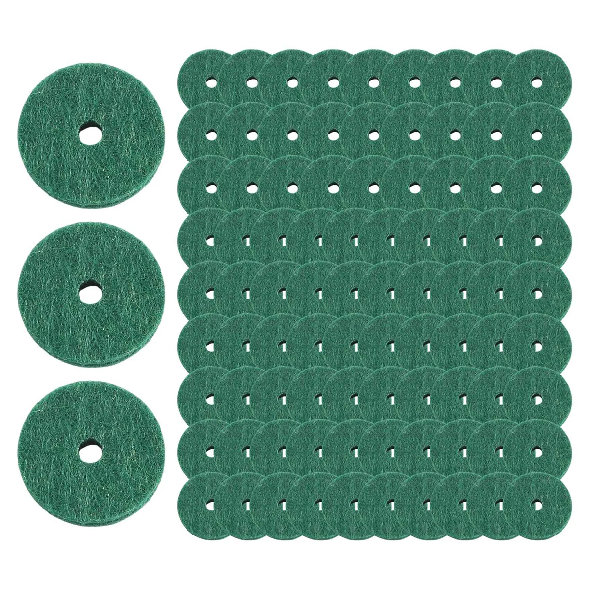 90Pcs Podkładka do klawiatury fortepianu Filcowa szyna balansująca Podkładki Części naprawcze Przydatne narzędzie do strojenia fortepianu Bogate