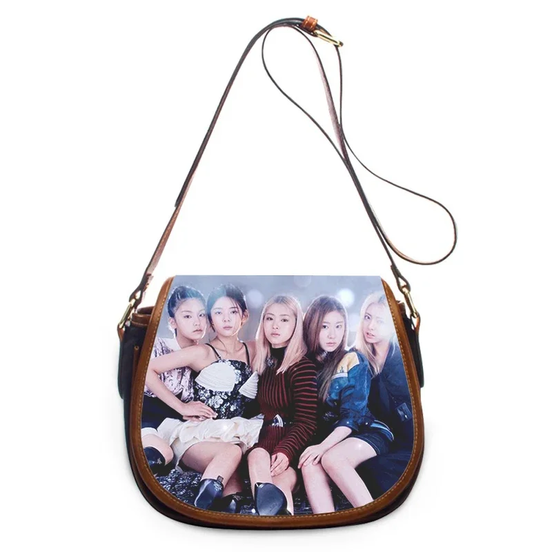 KPOP ITZY print new fashion Women Crossbody Bag Luxury Handbags Women Bags Zipper Shoulder Bag women shoulder bag