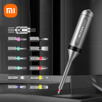 Xiaomi 13 in 1 Ratchet Screwdriver Set Household Professional Maintenance Tool Portable Glass Watch Screw Driver Set Manual Tool