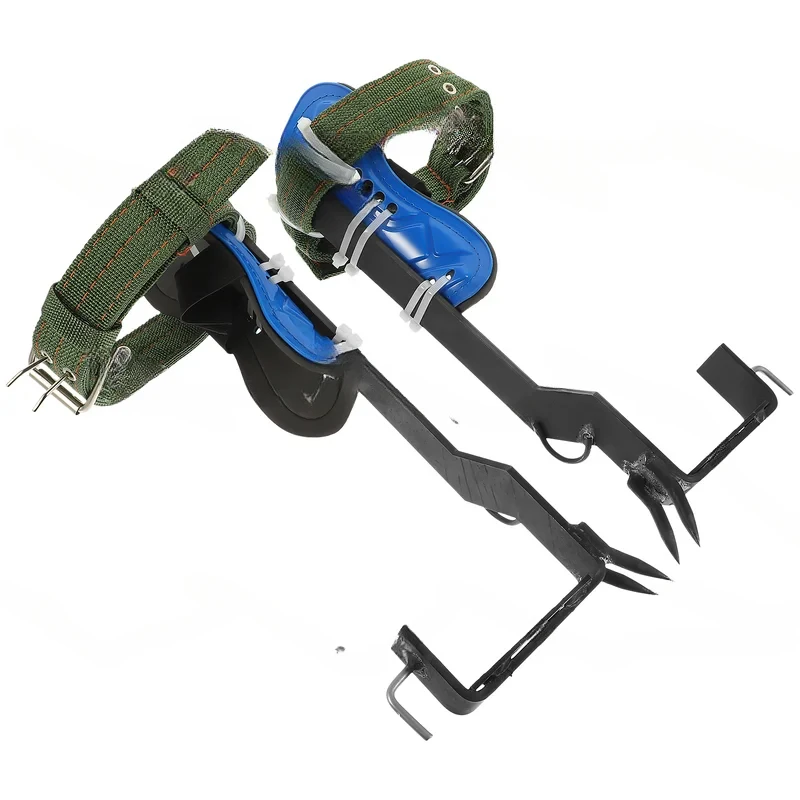 Durable Iron Tree Spikes Arborist Shoes Hard Tip Various Trees Stand Hunting Gear Safety Claw Set Pole Climbing Tool