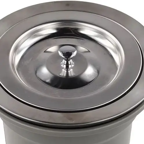 140MM Kitchen Sink Strainer Stainless Steel Drain Filter Basket For Washing Basin Food Waste Catcher Home Plumbing Accessories
