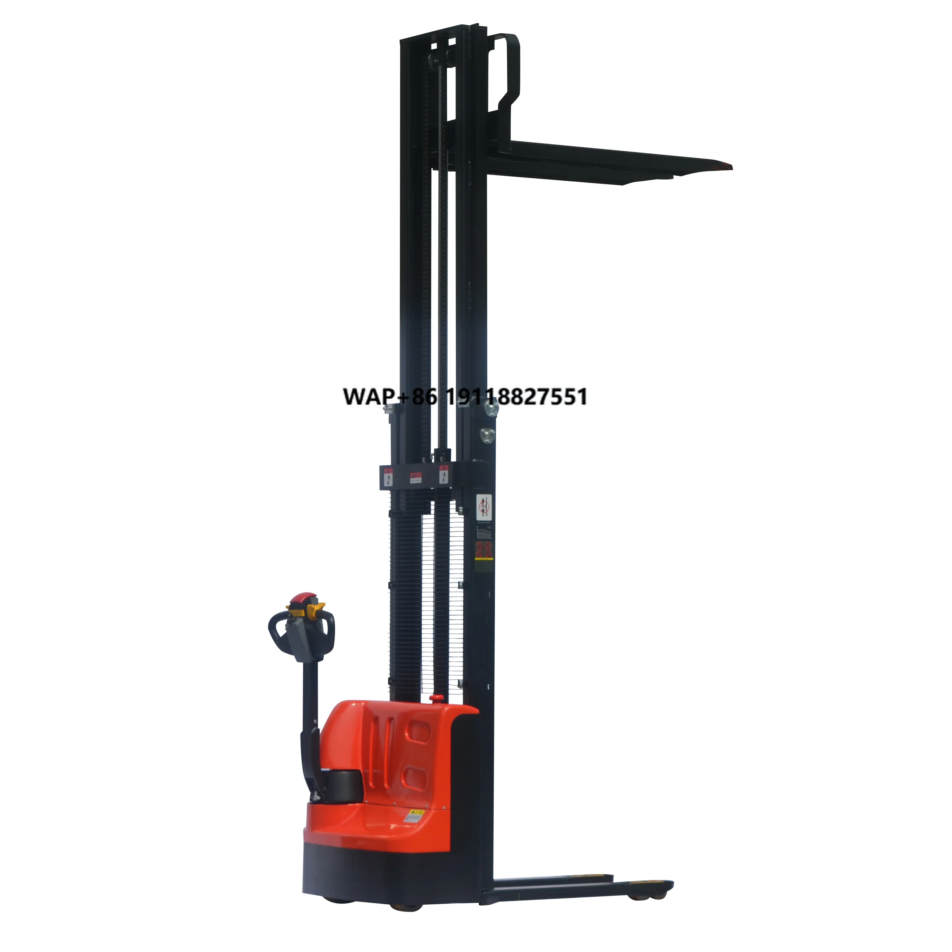 HELI ELES15J Semi Electric Walkie Pallet Stacker 1.5 Ton Mini Straddle Stacker High Stability Narrow Aisle Warehouse Logistics