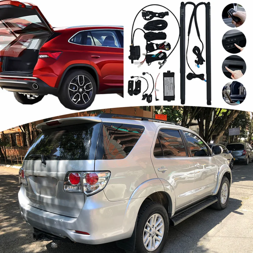 Retrofit Power Tailgate Lift Power Eletric Tailgate  Fit for Toyota Fortuner 2009-2015 With Foot kick sensor