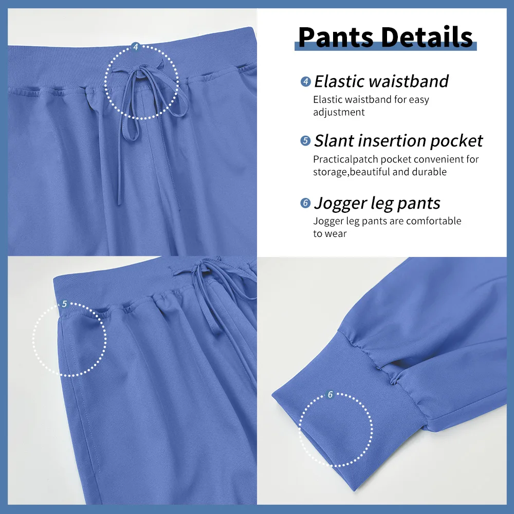 ชุดยูนิฟอร์มทางการแพทย์ Niaahinn สำหรับสัตว์เลี้ยง ชุดแพทย์สำหรับโรงพยาบาลสัตว์ อุปกรณ์เสริมสำหรับพยาบาล ชุดทำงานสำหรับคลินิกทันตกรรมหญิง ชุดยูนิฟอร์มสำหรับร้านเสริมสวยและสปา