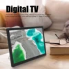 高感度ポータブルデジタルテレビ、ATSC TV、バッテリー駆動TV、ポータブルTV、TVプレーヤー、15.5インチ 5