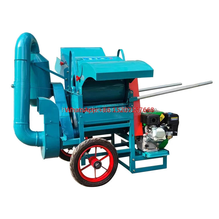 Mini threshing machine Multifunctional rice thresher wheat threshing machine