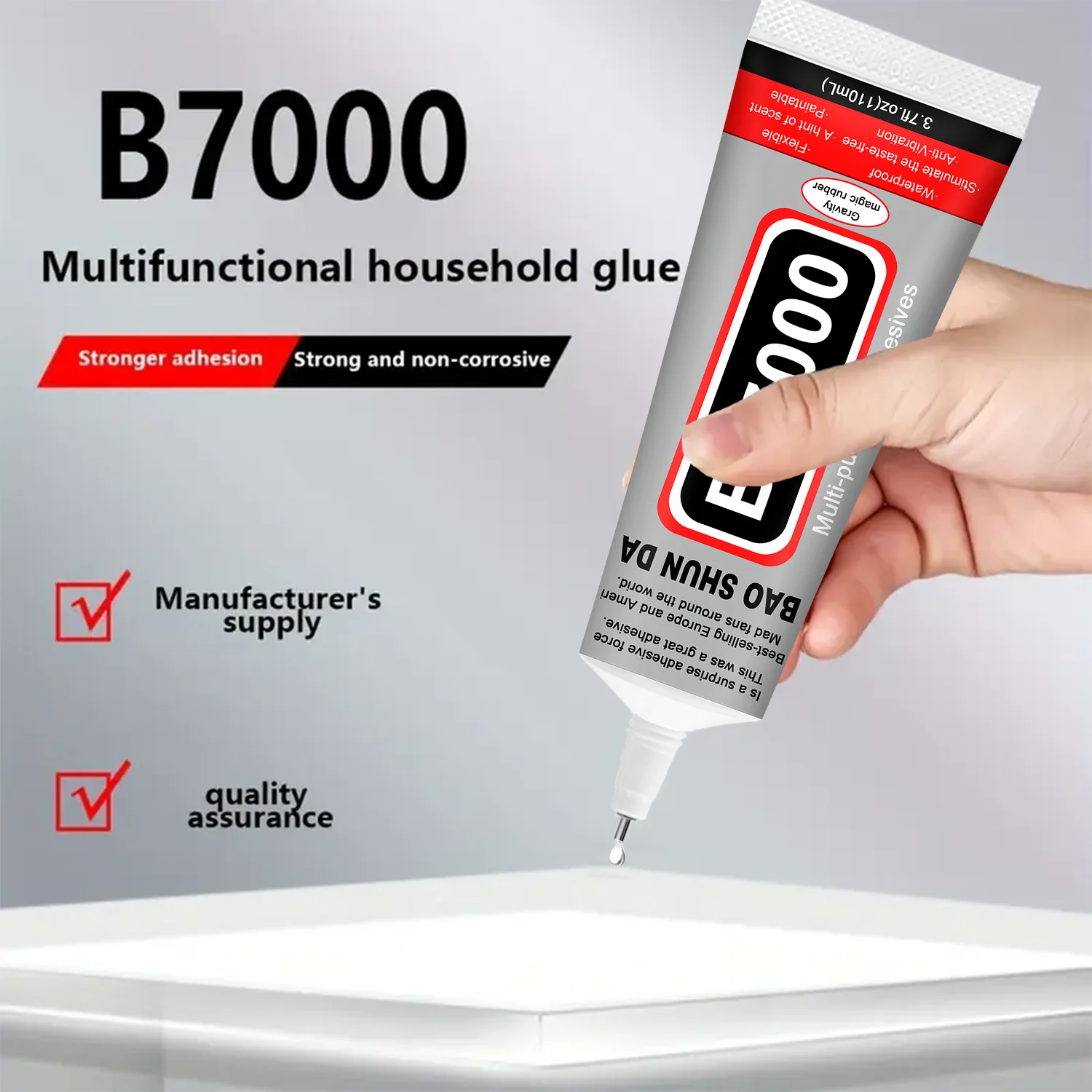 Startseite T7000 15ML 50ML 110ML Kleber für Uhrenhandys Reparatur Farbe Kontaktkleber B-7000 Glas Kunststoff Spielzeug Universal DIY Kleber – Detail 3