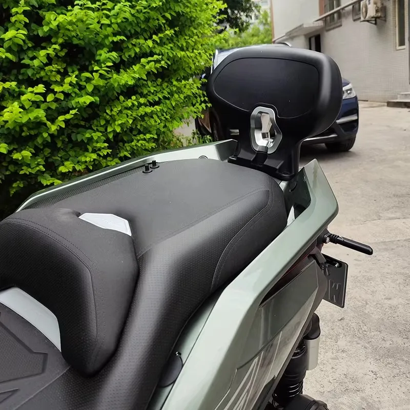 Motorcycle Modification Rear Passenger Backrest Waist Support Cushion Non Destructive Installation for ZONTES 368G 368 G 368-G