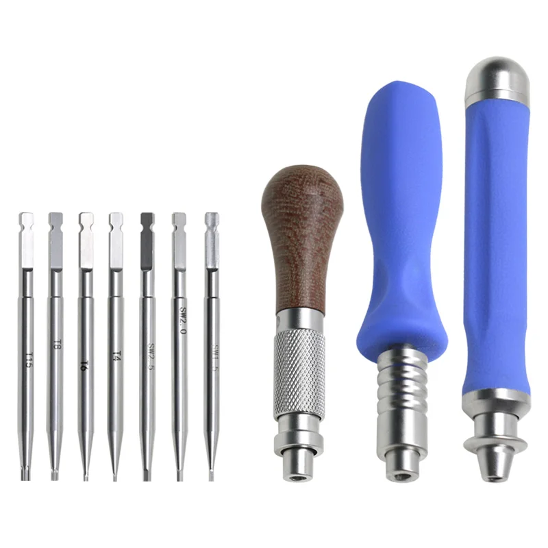 Orthopedic Screw Extractor Stainless AO Quick Coupling Screwdriver Quick Coupling Connection Handle Orthopedic Pet Instrument