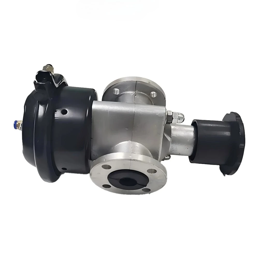 Hot-selling/Pneumatic Sand Control Valve Abrasive Sand Regulating Valve Air-Controlled Flow Size Control Sand Outlet Valve