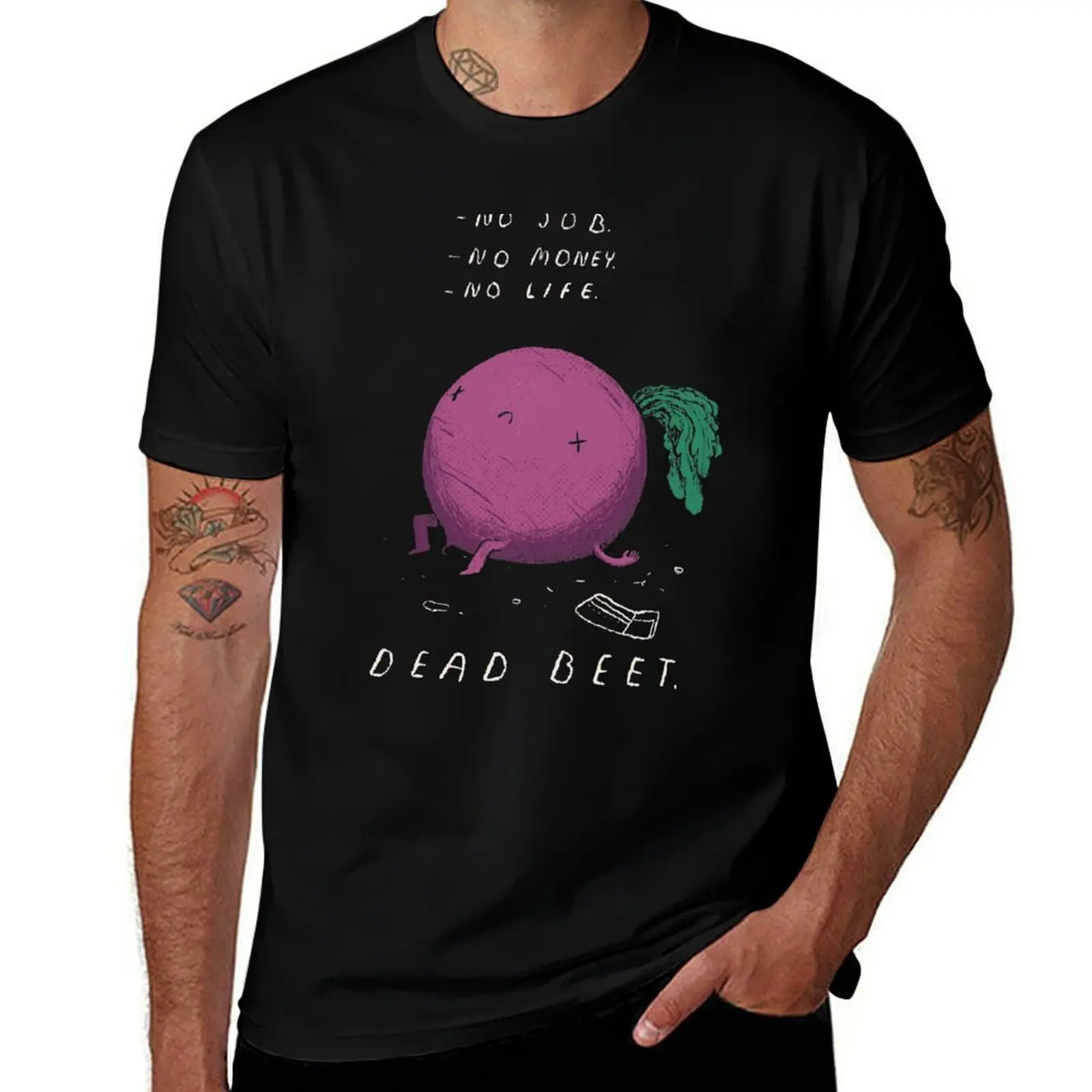 dead beet T-Shirt Soft Lightweight Cotton T-Shirt