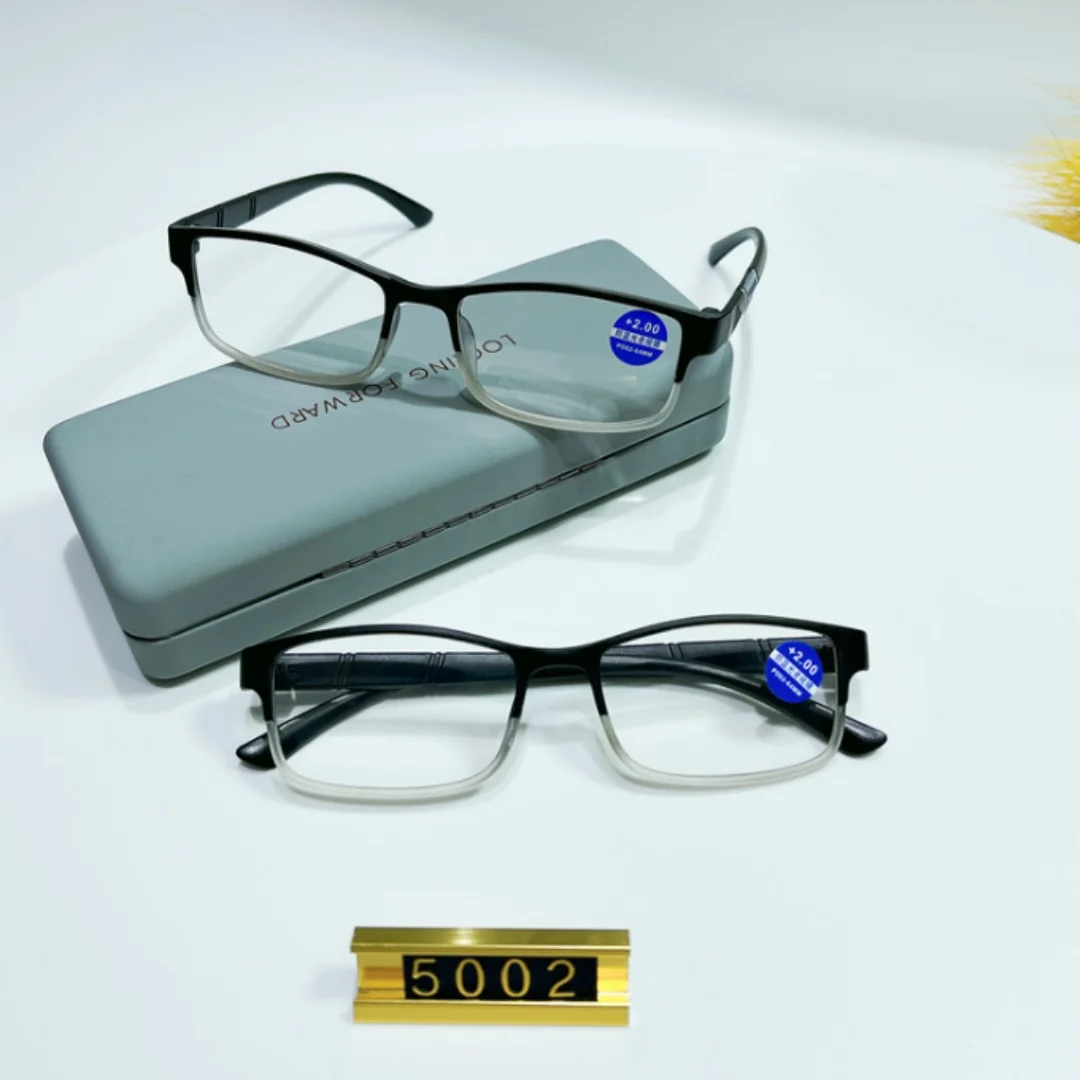 Reading Glasses Pc Full Rim Reading Glasse Adult Reading Glasses Two-Tone For Checking A Phone Detail-focused Tasks
