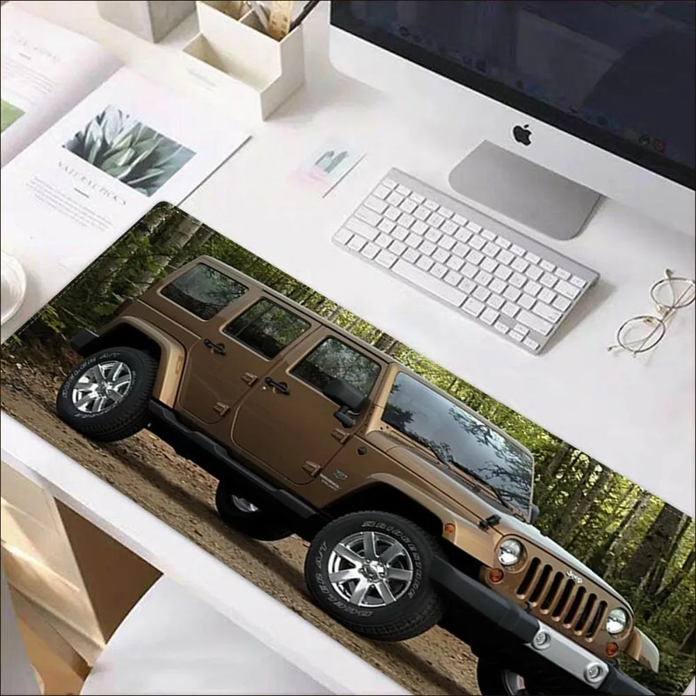 J-jeeps cool car Mousepad Beautiful Durable Rubber Mouse Mat Pad Size for CSGO Game Player Desktop PC Computer Laptop