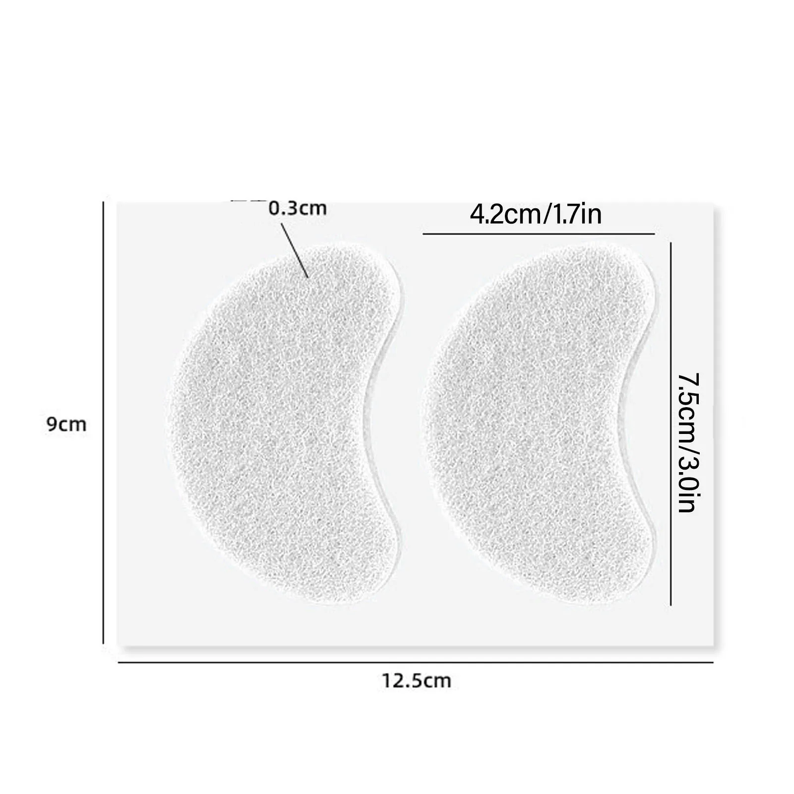 Forefoot Pads Felt Foot Pads Comfortable Prevent Calluses Professional Protective Prevents Drop Off for Foot Care