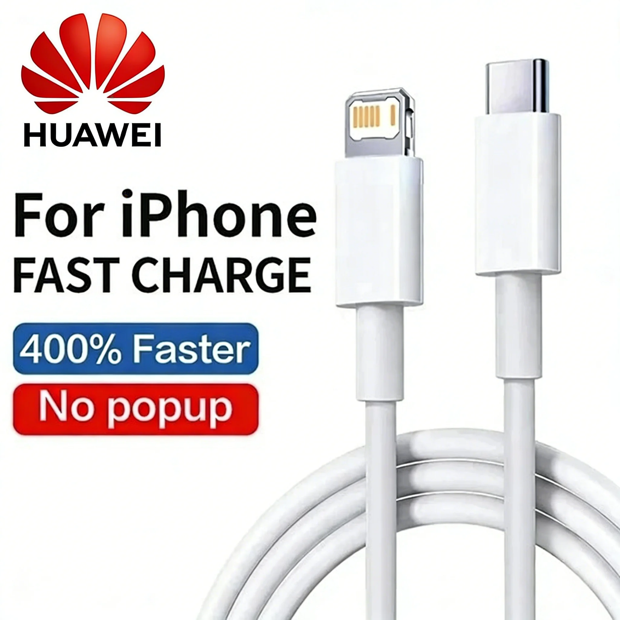 

Комплект для быстрой зарядки 20W PD с кабелем Type-C - Lightning для Apple iPhone 14, 13, 12, 11, XS, XR, X, 8, iPad (вилка EU)