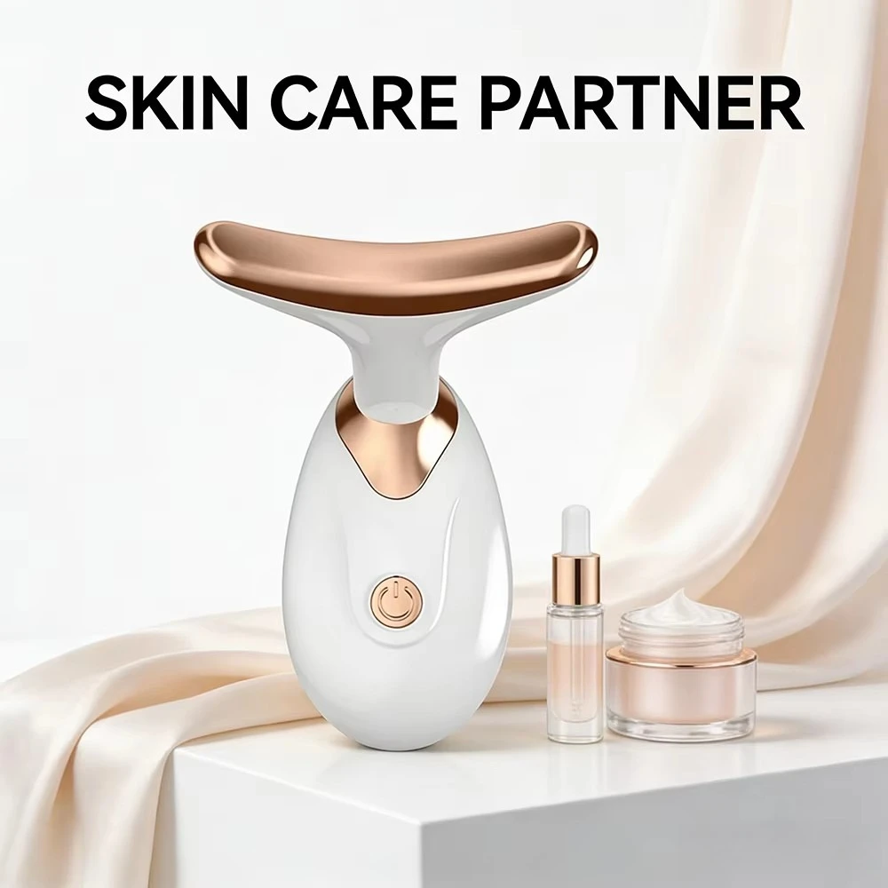Micro-Current EMS Face Lifting Massager, Portable with Ions Boost for Instant Firming, Wrinkle Smoothing & Jawline Sculpting