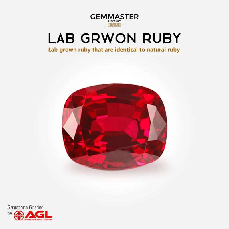 

Длинная подушка Рубин с сертификатом 1 карат 2 карата 3 карата Лабораторный выращенный Рубин Голубь кроваво-красный Синтетический драгоценный камень 100% настоящий лабораторный рубин