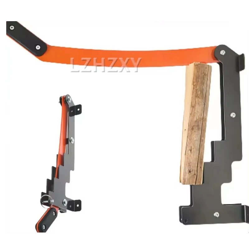 Wall Mounted Manual Firewood Kindling Splitter Fire Wood Cutter