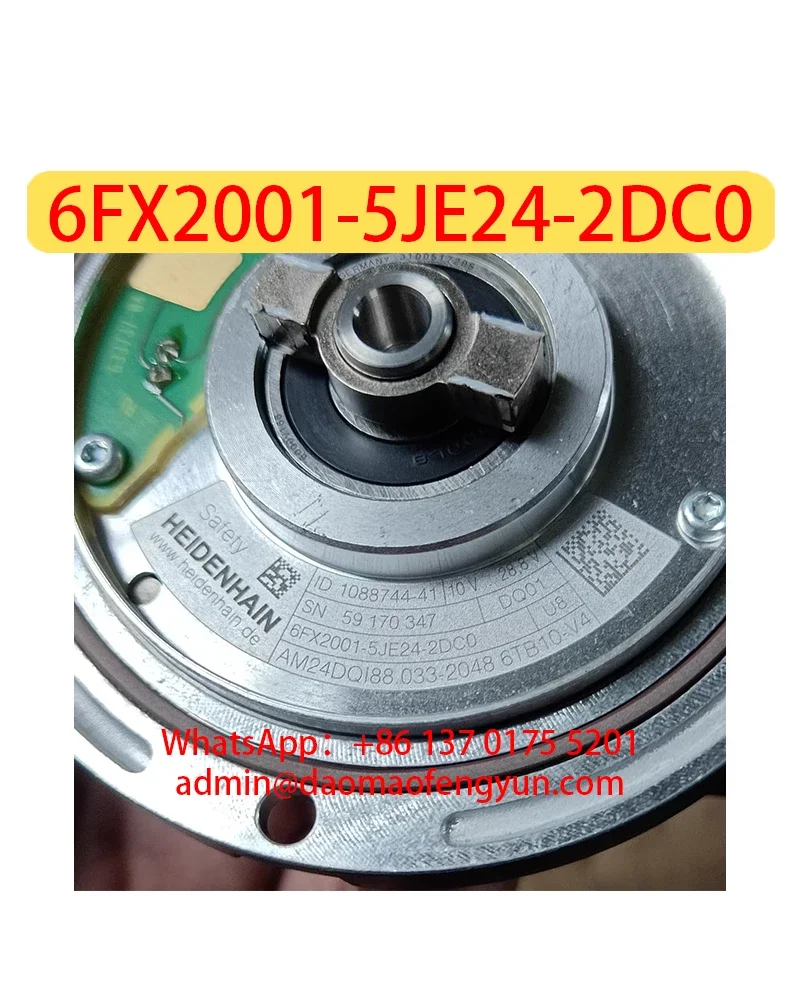 

6FX2001-5JE24-2DC0 Б/у энкодер серводвигателя 6FX2001 5JE24 2DC0, быстрая доставка