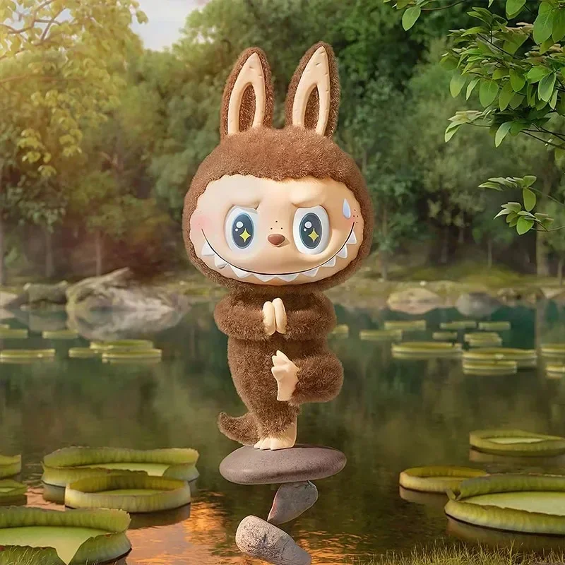 

POP MART LABUBU THE MONSTERS Lazy Yoga Series Blind Box Mystery Box Guess Bag Toys Doll Cute Anime Figure Desktop Ornaments